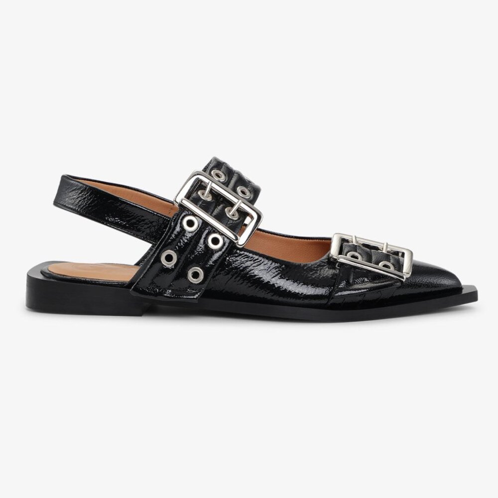 GANNI Slingback Flats